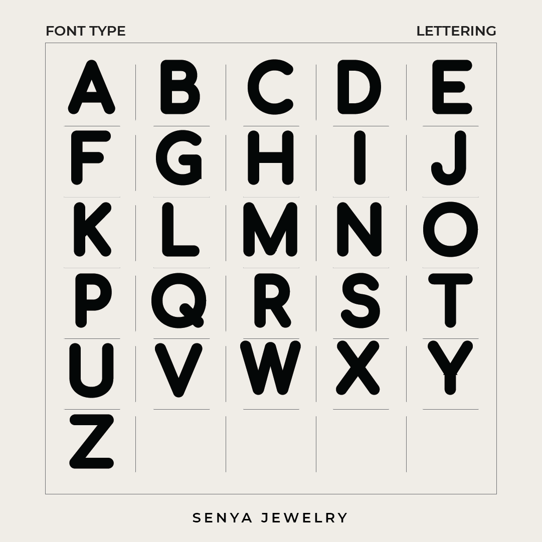 Eline Initial Balloon Necklace Senya