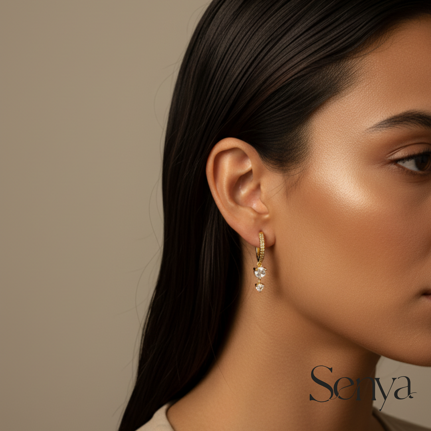 Baguette Diamond Hoop Earrings , Dainty Crystal Earrings , Diamond Hoop Earrings , Crystal Earrings , Huggie Hoops , Statement Hoops , Diamond Hoop Earrings, Crystal Earrings , 14k Gold Baguette Diamond Hoop Earrings , Sterling Silver Dainty Crystal Earrings, Geometric Hoop Earrings , Minimalist Hoop Earrings, Delicate Earrings ,