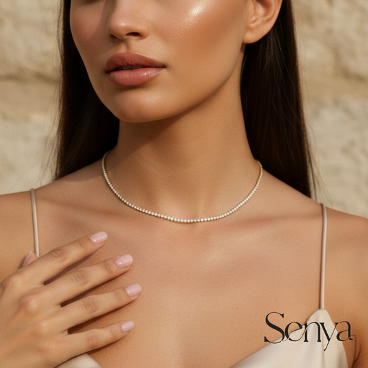 Tennis Necklace,
Tennis Chain,
Diamond Tennis Necklace,
Cubic Zirconia Tennis Necklace,
Tennis necklace for women,
Tennis necklace with diamonds,
Tennis necklace with cubic zircônia,
Tennis necklace with gold,
Tennis necklace with silver,
Gold Tennis Necklace,
Versatile Tennis Necklace,
Everyday Tennis Necklace,
Affordable Tennis Necklace,
Luxury Tennis Necklace,
Statement Tennis Necklace,
Tennis necklace for layering,
Tennis necklace for everyday wear,
Tennis necklace for special occasions,