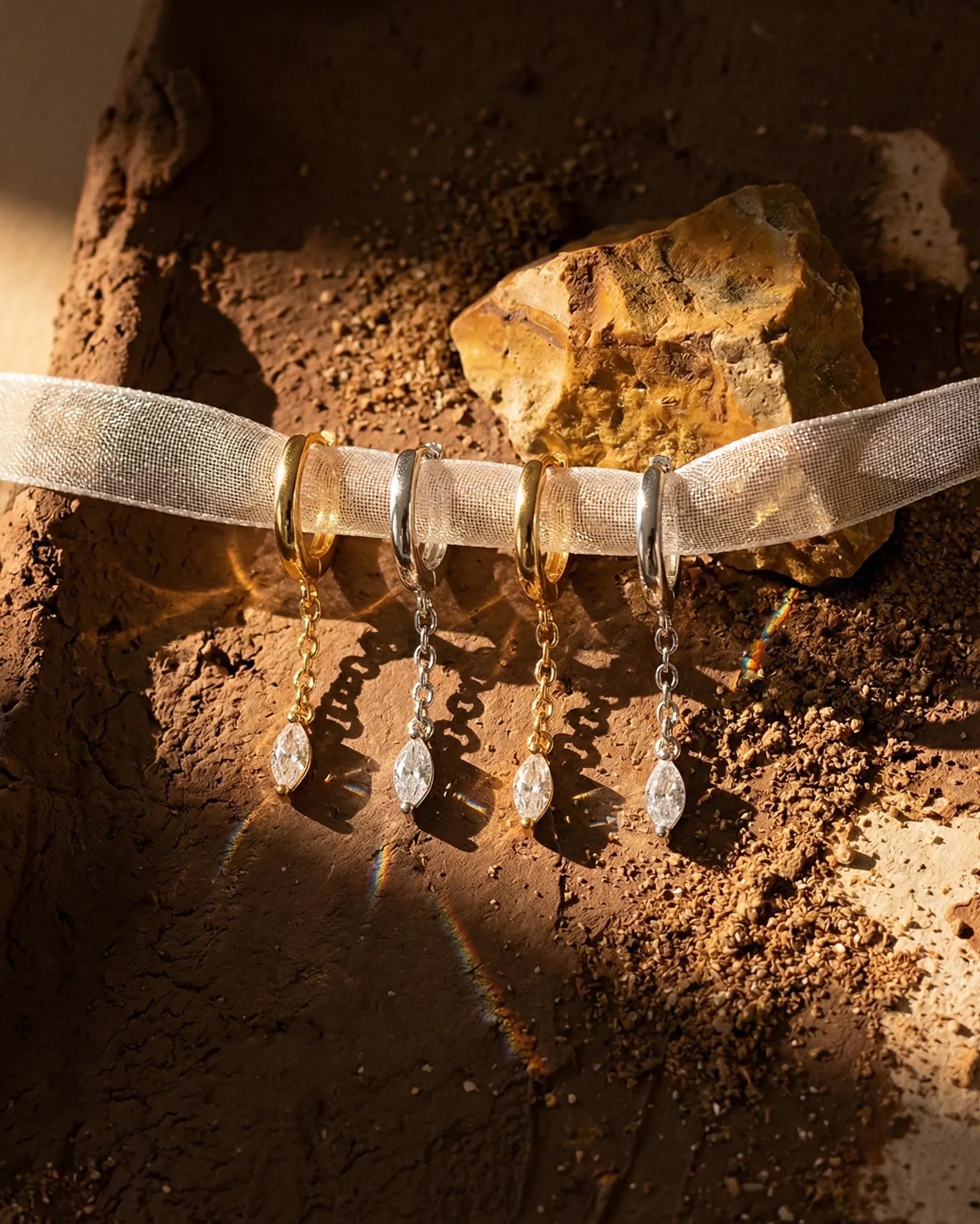 angelique-marquise-drop-hoop-earrings-gold-silver-925, elegant-dancing-diamond-effect-luxury, high-quality-gold-plated-jewelry-aesthetic, senya-jewelry-best-seller-angelique