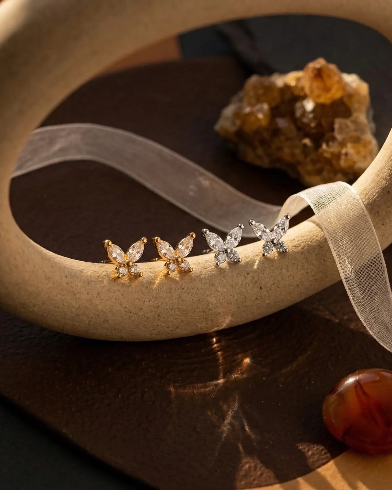 butterfly-crystal-stud-earrings-925-silver-gold-vermeil, elegant-minimalist-marquise-jewelry-luxury, high-quality-tarnish-free-butterfly-studs, senya-jewelry-best-seller-butterfly