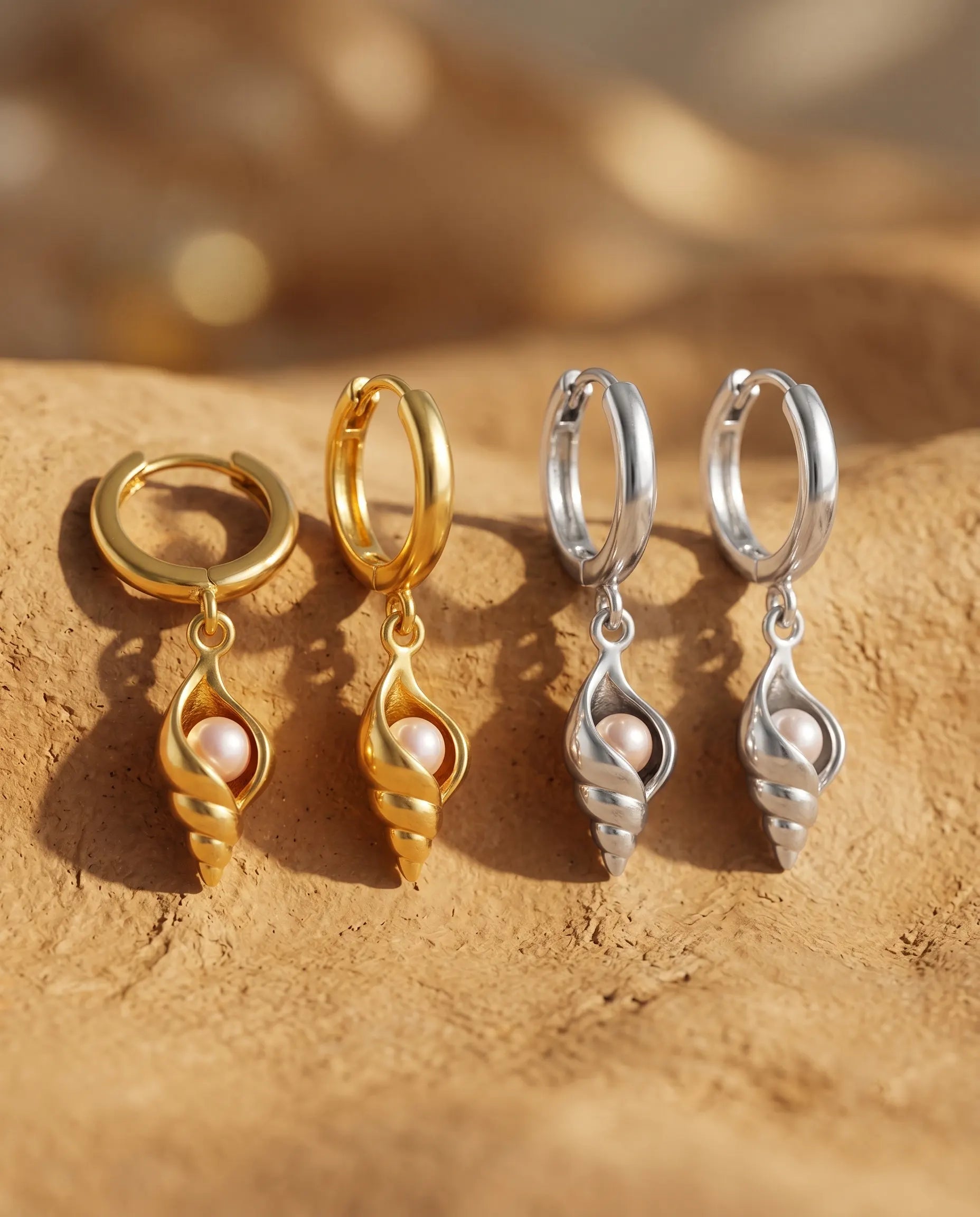 marea-pearl-shell-drop-huggie-hoops-in-solid-925-sterling-silver-18k-gold-plated-minimalist-coastal-jewelry-by-senya
