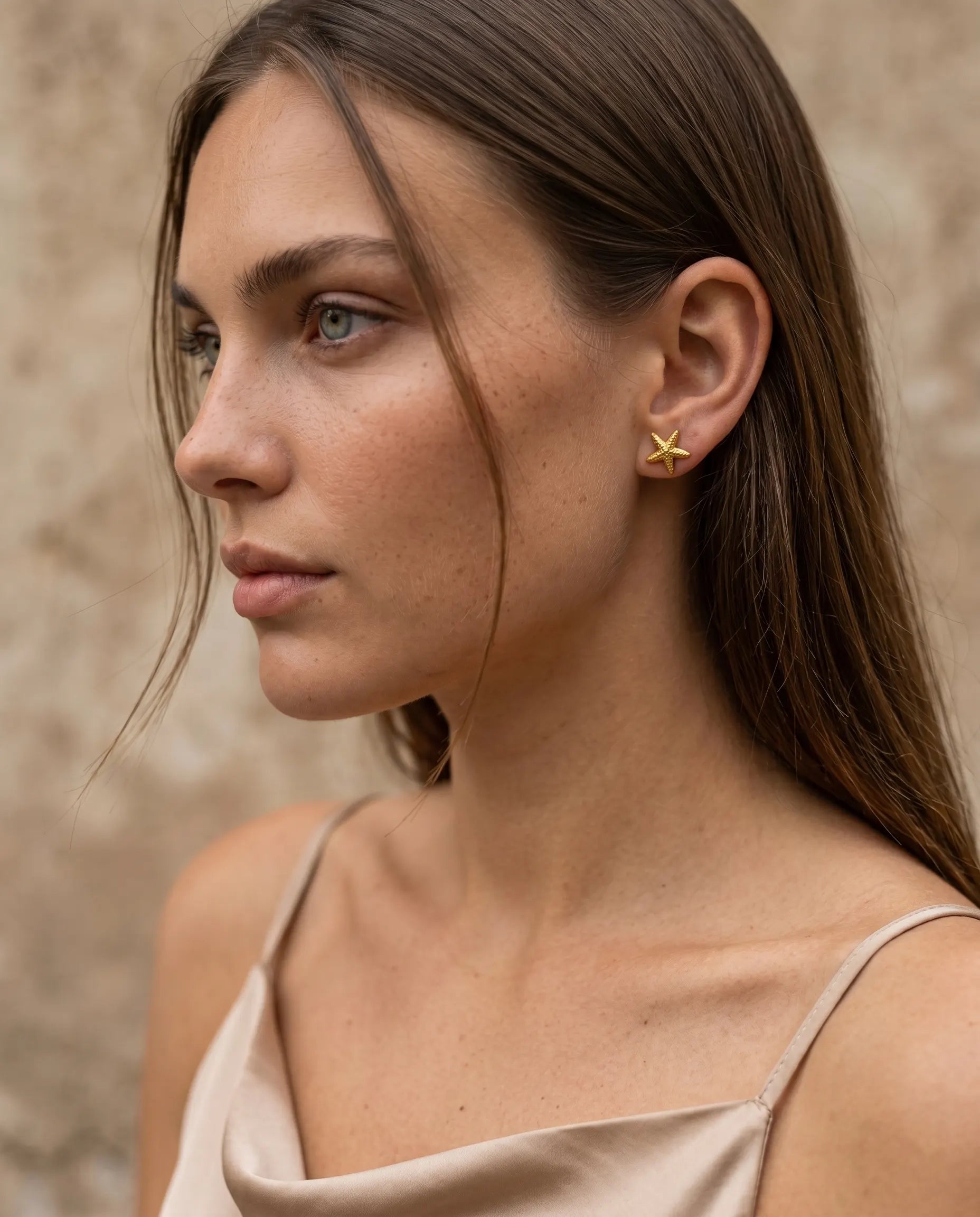 model-profile-wearing-marisol-starfish-studs-minimalist-everyday-luxury-jewelry-style-for-modern-women