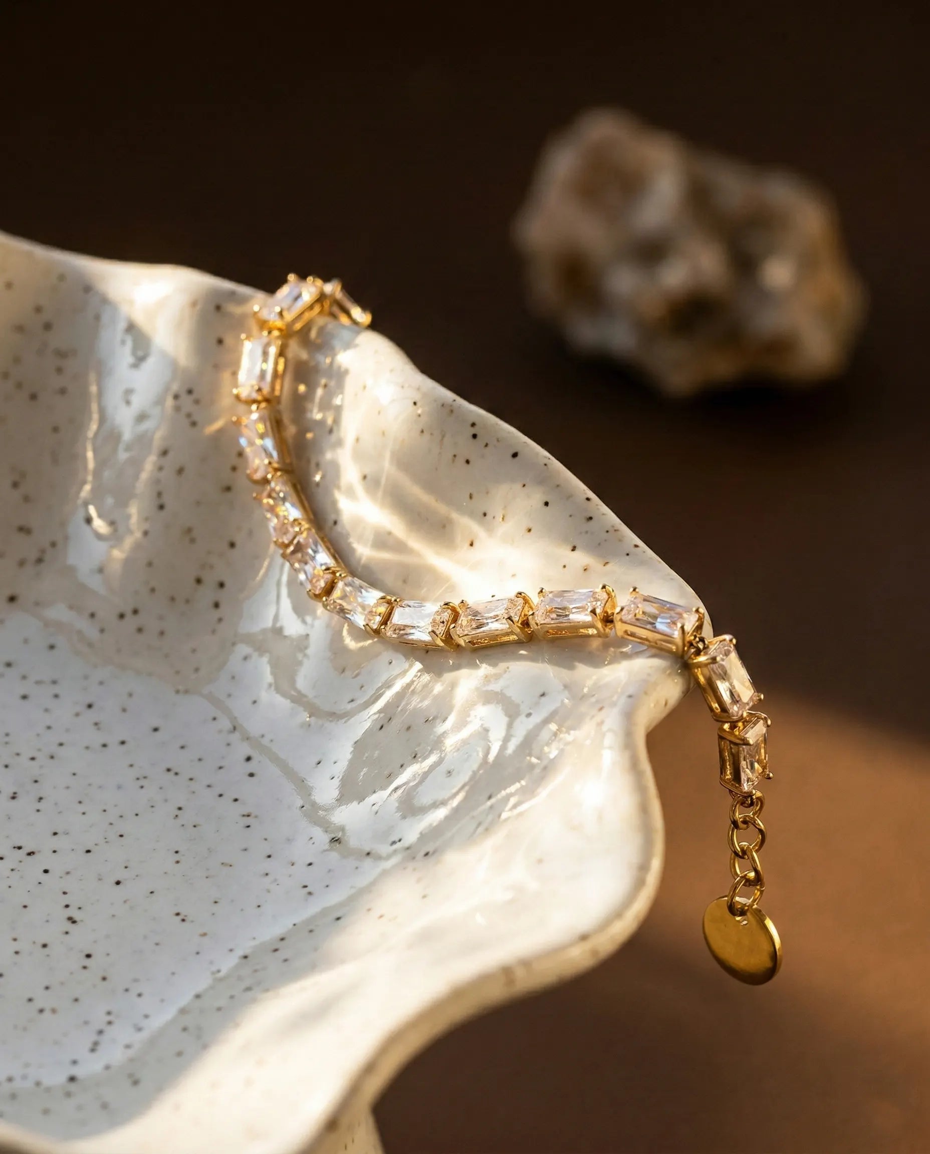 premium-quality-bianca-crystal-bracelet, durable-gold-plating-detail-europe, anniversary-gift-gold-zirconia-bracelet, refined-minimalist-jewelry-aesthetic, sustainable-steel-jewelry-brand-europe