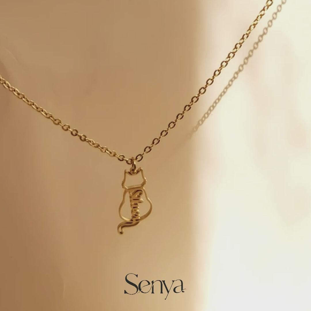 Cat name necklace for women, Cat name necklace for girls, Custom cat name necklace gift, Where to buy a custom cat name necklace, Best custom cat name necklace, Custom Name Cat Necklace, Personalized Cat Name Necklace, Cat Name Necklace, Pet Name Necklace, Cat Necklace with Name, Engraved Cat Name Necklace, Gold Cat Name Necklace, Stainless Steel Cat Name Necklace,