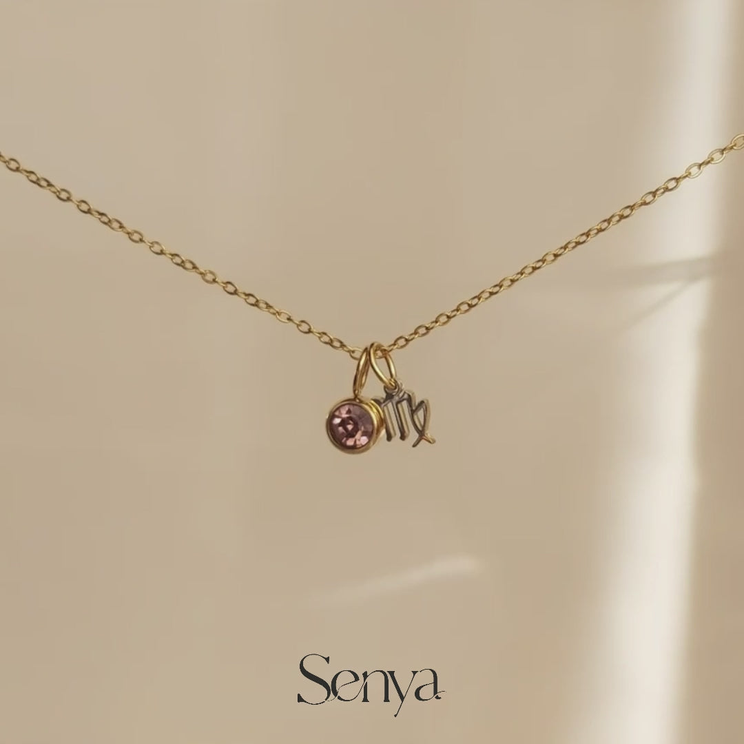 Birthstone Necklace , Astrology Sign Necklace , Birthstone Zodiac Necklace , Zodiac Birthstone Necklace , Sterling Silver Birthstone Necklace, Gold Birthstone Necklace , Personalized Birthstone Necklace , Birthstone Pendant Necklace, Zodiac Charm Necklace , Everyday Necklace , Delicate Necklace , Statement Necklace, Personalized Zodiac Necklace,