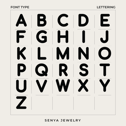 Eline Initial Balloon Necklace Senya