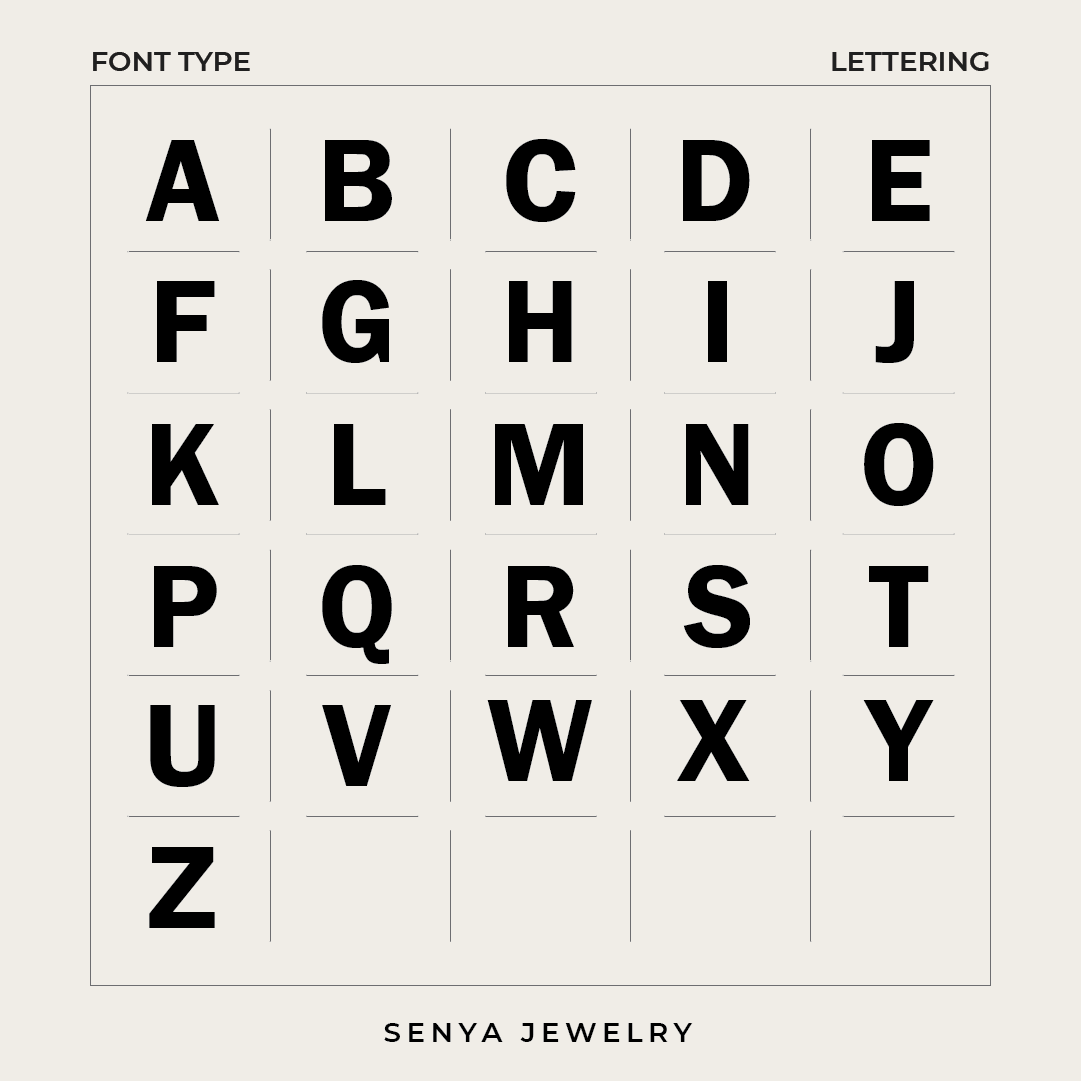 Atlanta Initial Necklace Senya