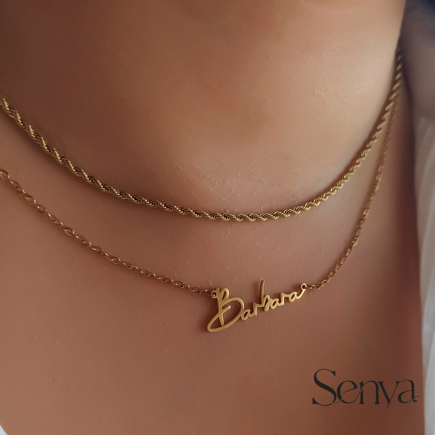 Name Necklace Twisted Chain Bundle, Personalized Name Necklace with Chain, Custom Name Necklace and Chain Set, Initial Necklace with Twisted Chain, Dainty Name Necklace with Twisted Chain, Bold Name Necklace with Twisted Chain, Minimalist Name Necklace with Twisted Chain, Layered Name Necklace with Twisted Chain, Personalized Gift Set, Versatile Necklace Bundle, Trendy Necklace Combination, Layering Necklace Bundle, Affordable Necklace Set,