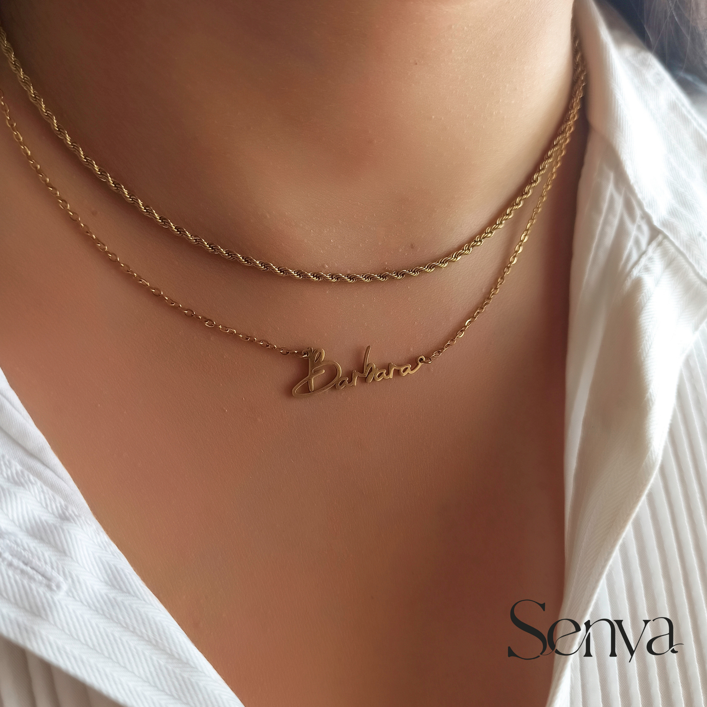 Name Necklace Twisted Chain Bundle, Personalized Name Necklace with Chain, Custom Name Necklace and Chain Set, Initial Necklace with Twisted Chain, Dainty Name Necklace with Twisted Chain, Bold Name Necklace with Twisted Chain, Minimalist Name Necklace with Twisted Chain, Layered Name Necklace with Twisted Chain, Personalized Gift Set, Versatile Necklace Bundle, Trendy Necklace Combination, Layering Necklace Bundle, Affordable Necklace Set,