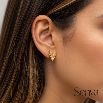 Huggie Hoop Earrings, 925 Sterling Silver Huggie Hoops, Silver Huggie Hoop Earrings , Small Hoop Earrings, Sleeper Earrings , 925 Sterling Silver Huggie Hoops , Hypoallergenic Huggie Hoops , Minimalist Huggie Hoops , Classic Huggie Hoops , Everyday Huggie Hoops,  Delicate Huggie Hoops , Flower Earrings , 925 Sterling Silver Flower Earrings , Silver Flower Earrings , Floral Earrings,