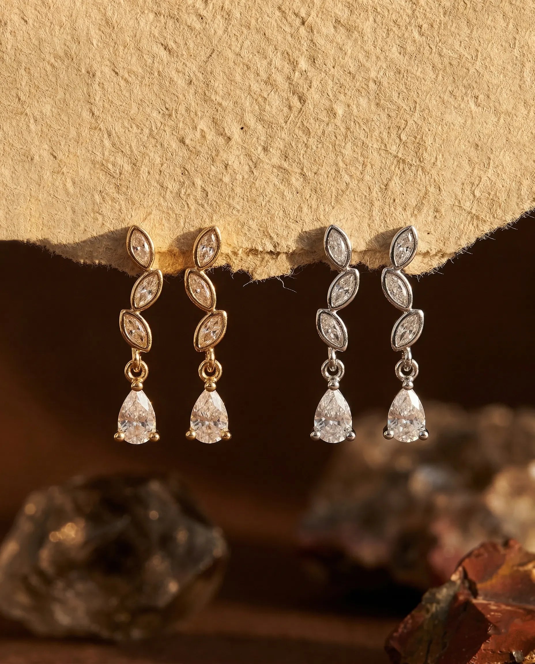 bloselle-marquise-and-pear-cut-crystal-drop-earrings-925-silver-gold-plating, elegant-bridal-wedding-jewelry-luxury, high-quality-tarnish-free-shimmering-earrings, senya-jewelry-best-seller-bloselle