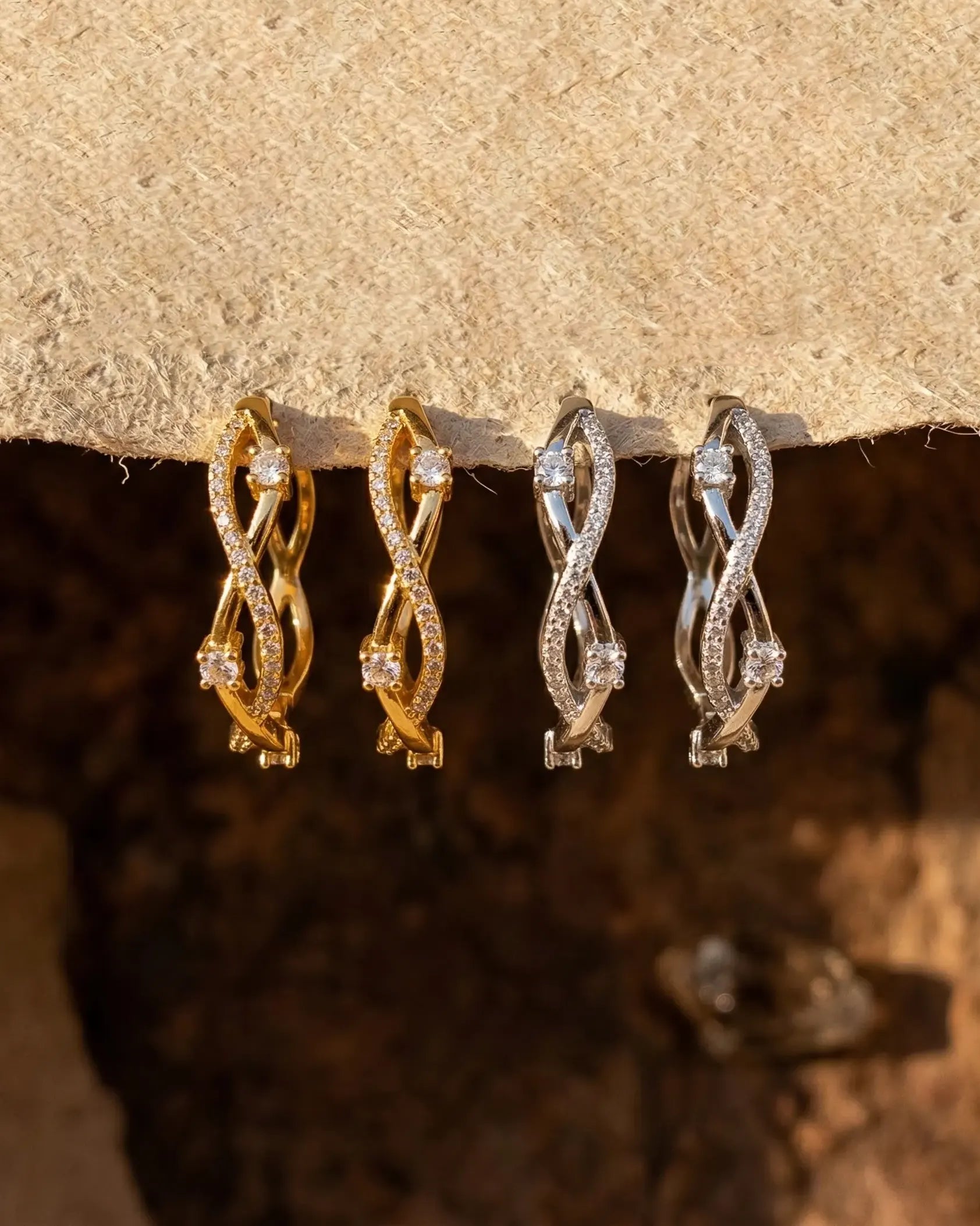 durable-925-sterling-silver-maddie-earrings-detail, sophisticated-infinity-twisted-design-minimalist, high-quality-18k-gold-plating-silver, anti-allergy-fine-jewelry-premium, refined-jewelry-collection-germany