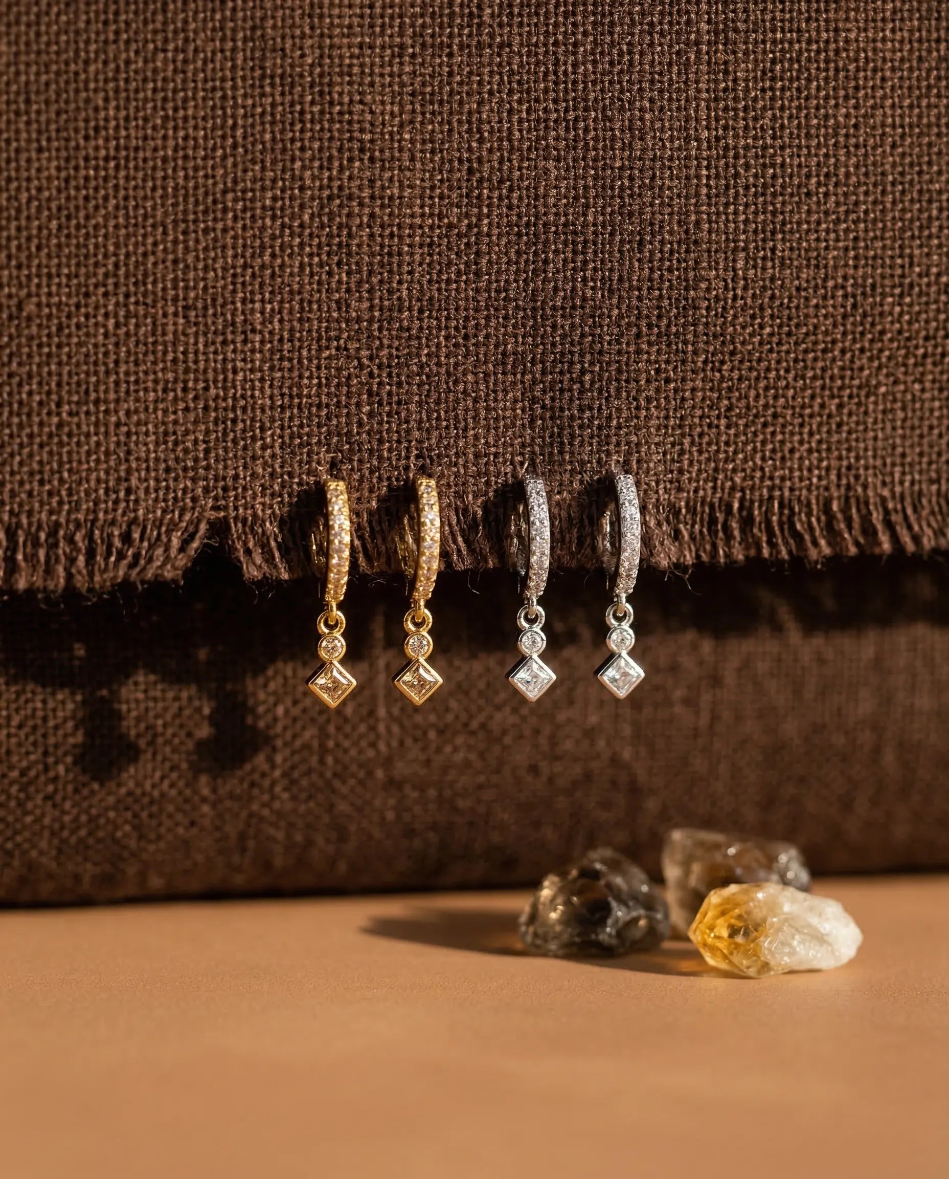 durable-925-sterling-silver-mercedes-earrings-detail, sophisticated-north-star-design-minimalist, high-quality-18k-gold-plating-silver, anti-allergy-fine-jewelry-premium, refined-jewelry-collection-germany