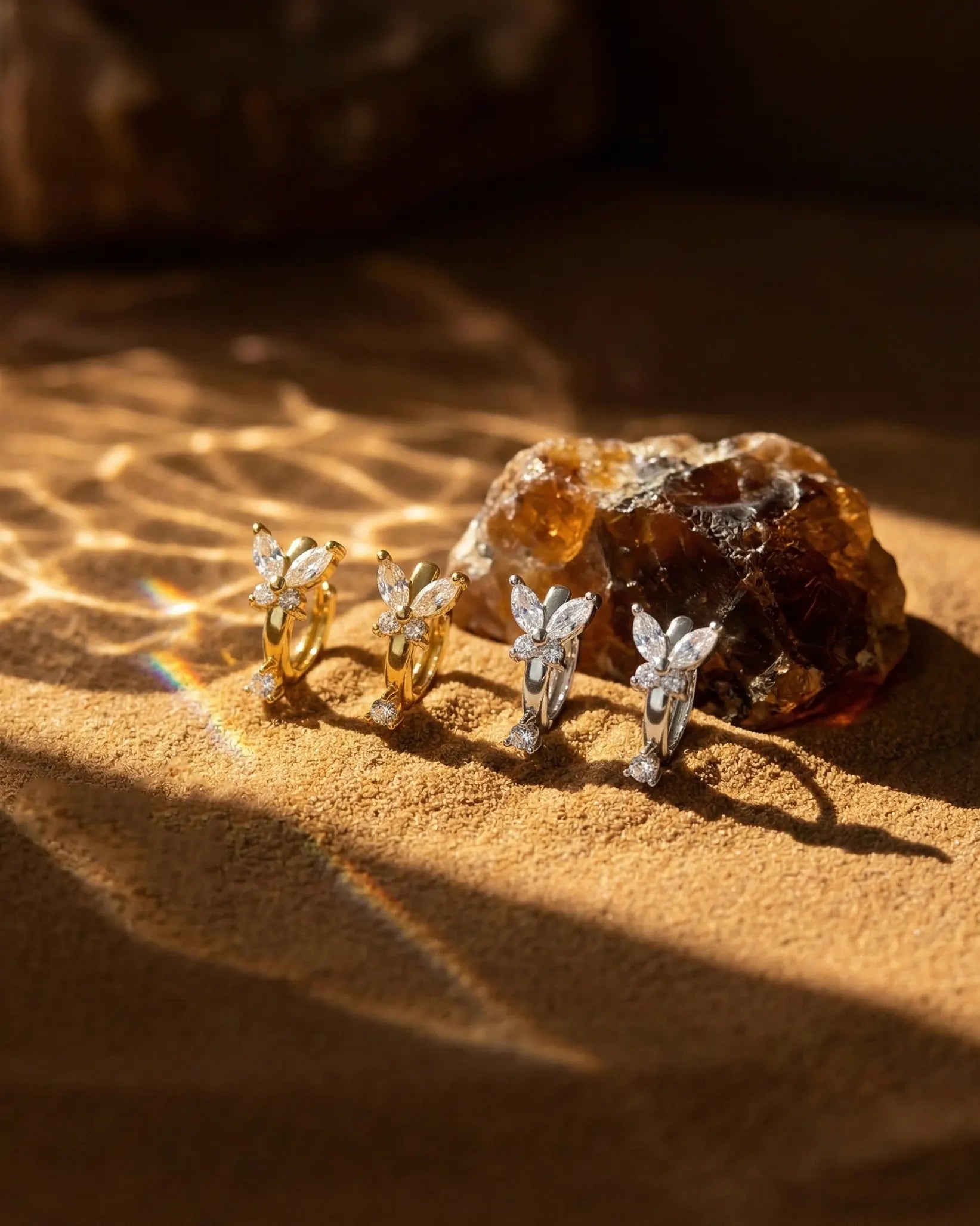 durable-tarnish-free-butterfly-drop-earrings-gold-silver, precision-set-zirconia-stones-detail, high-quality-18k-gold-plating, anti-allergy-sterling-silver-earrings-premium, refined-jewelry-collection-germany