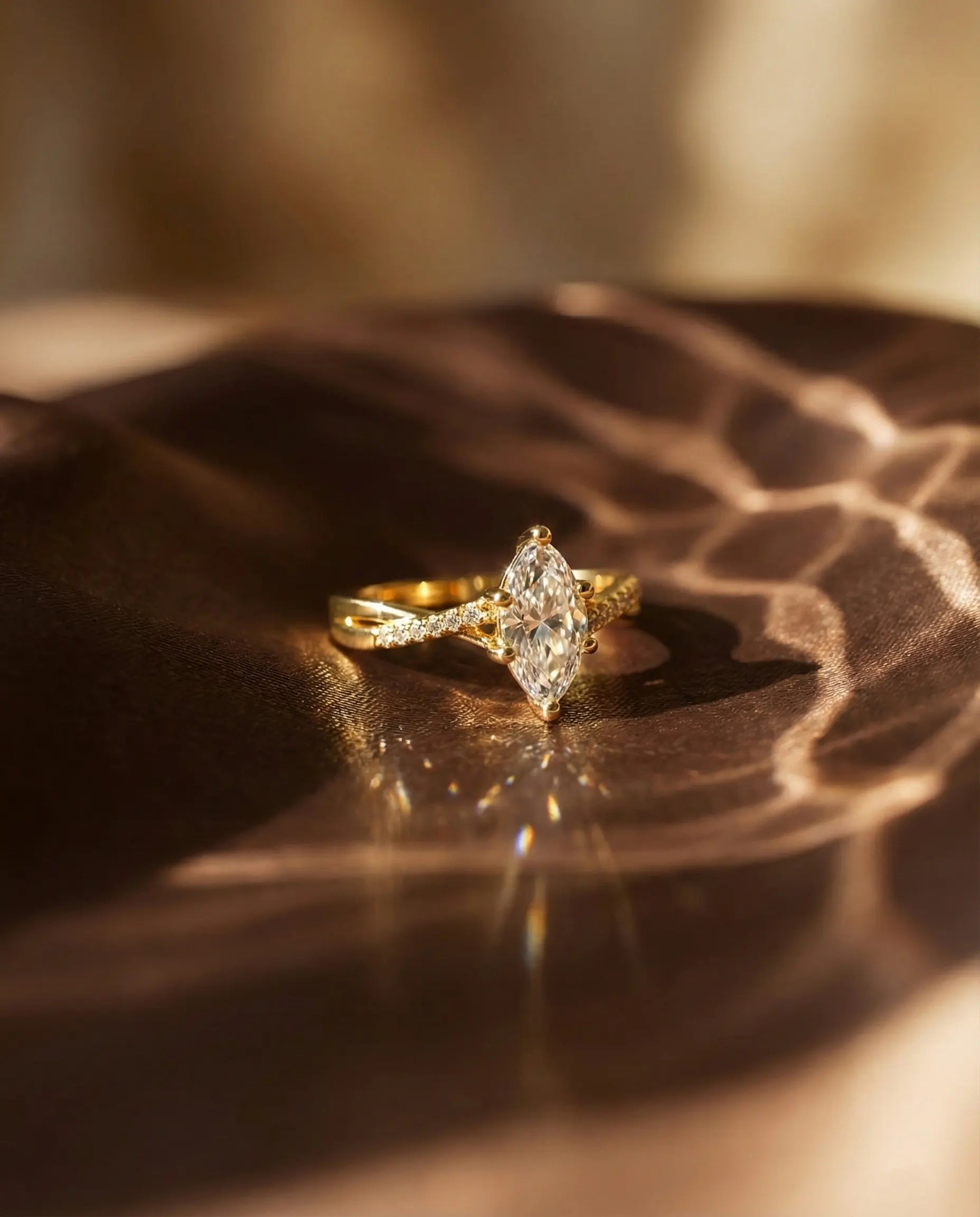 medea-marquise-cut-solitaire-ring-925-silver-gold, elegant-nature-inspired-vine-jewelry-luxury, high-quality-sparkling-zirconia-statement-ring, senya-jewelry-best-seller-medea