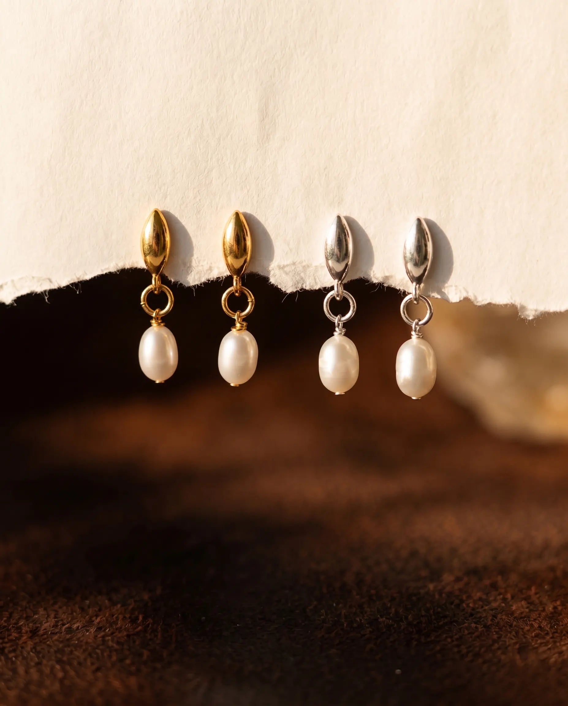petal-pearl-drop-earrings-925-sterling-silver-18k-gold-plating, elegant-minimalist-botanical-jewelry-luxury, high-quality-hypoallergenic-tarnish-free-pearl-drops, senya-jewelry-best-seller-petal
