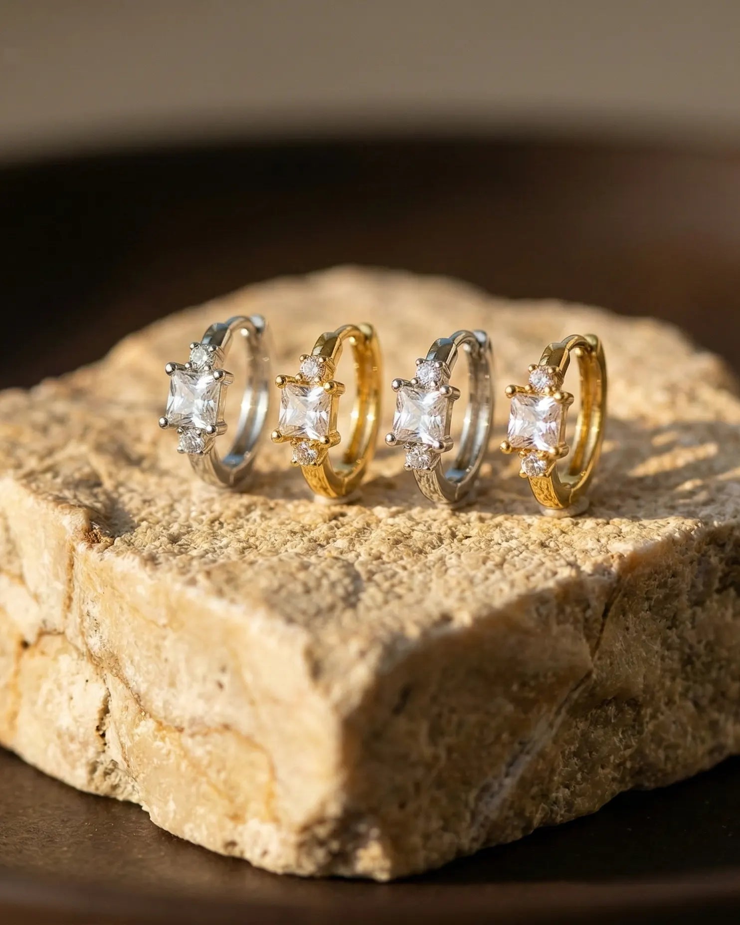 premium-quality-cassie-geometric-zirconia-earrings, durable-gold-plating-detail-europe, anniversary-gift-silver-huggie-hoops, refined-minimalist-jewelry-aesthetic, sustainable-silver-jewelry-brand-europe