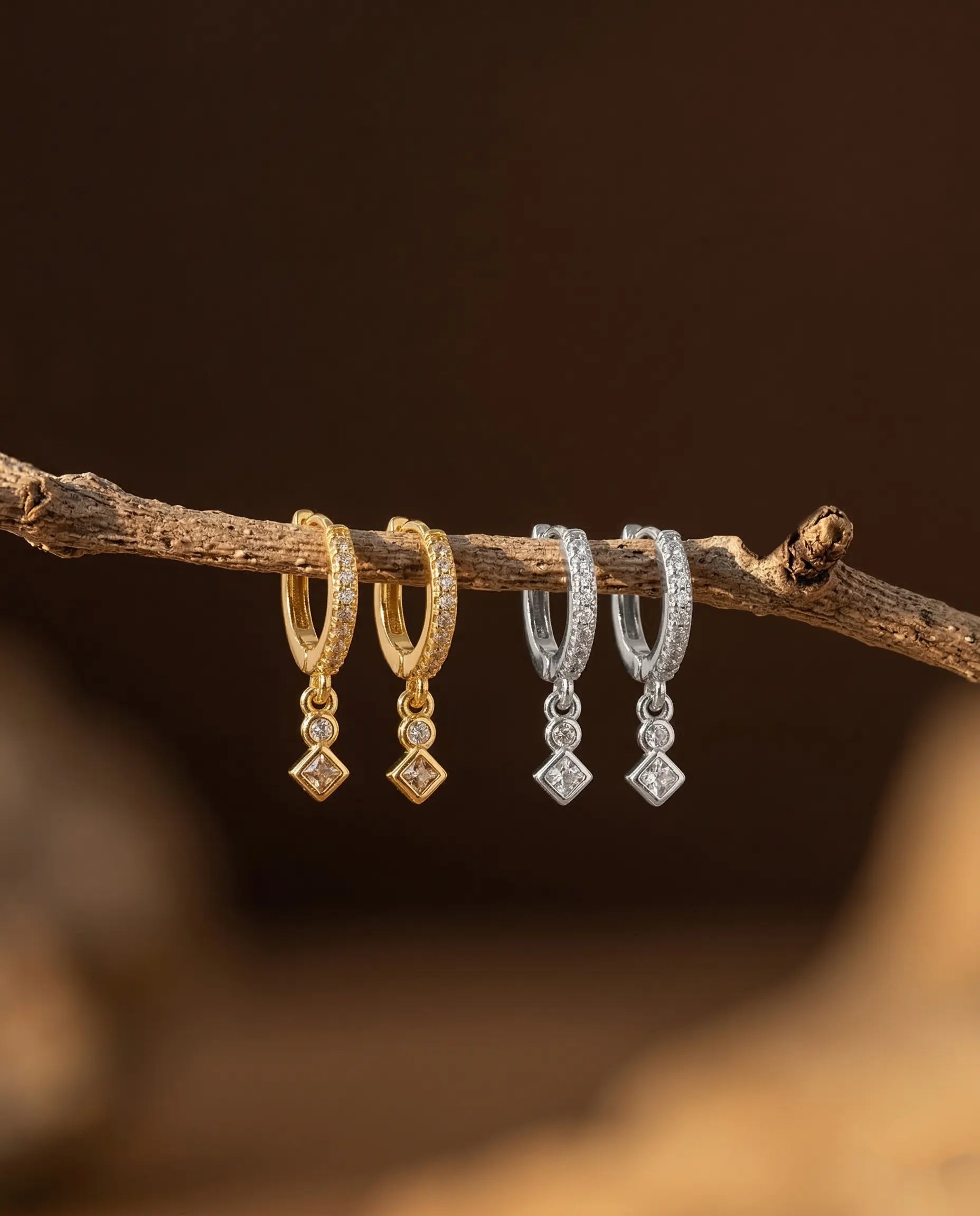 premium-quality-mercedes-star-crystal-gold-earrings, sterling-silver-detail-europe, anniversary-gift-sparkling-celestial-jewelry, refined-minimalist-luxe-aesthetic, sustainable-silver-jewelry-brand-europe