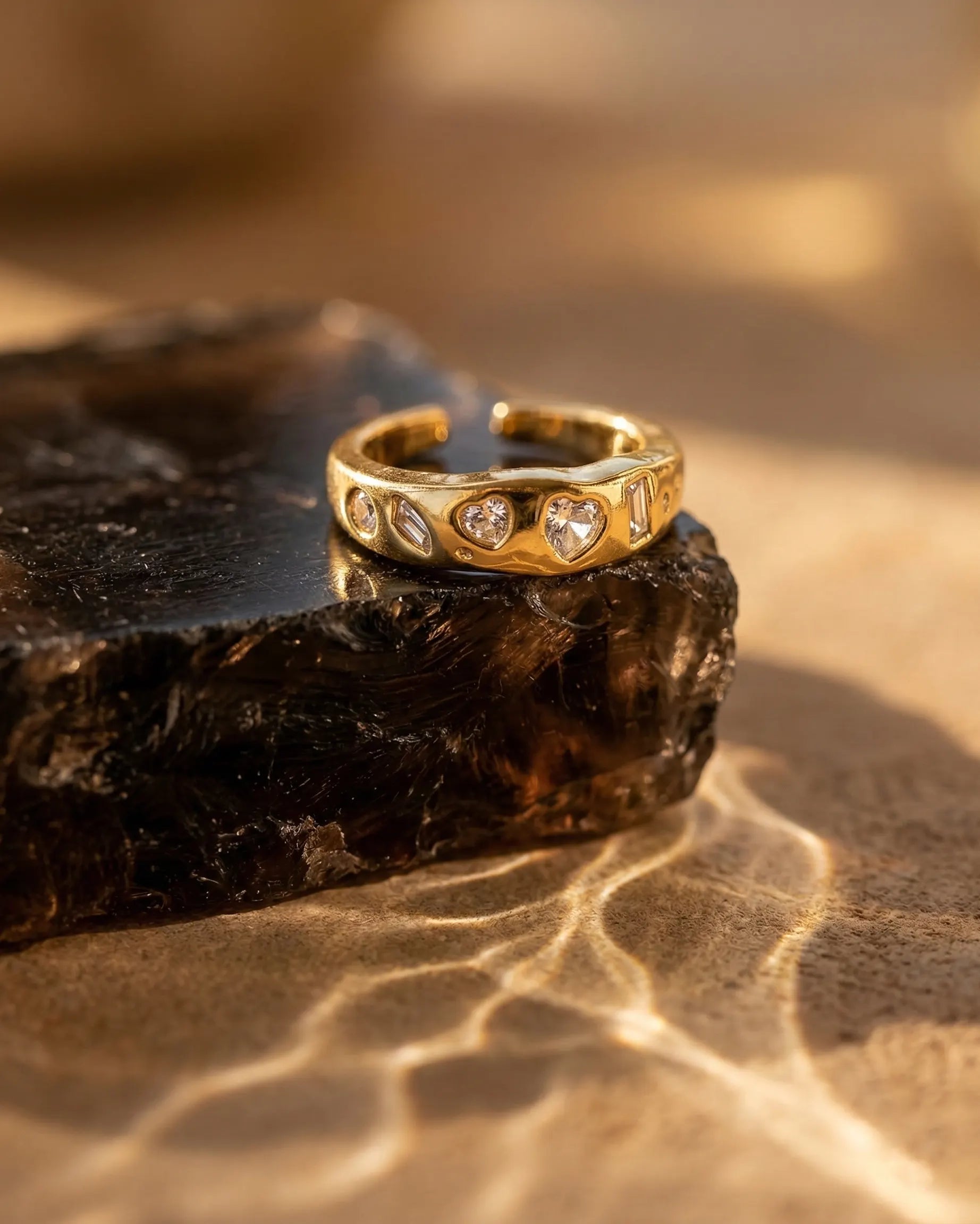 premium-quality-paloma-heart-zirconia-ring, durable-gold-plating-detail-europe, anniversary-gift-gold-statement-ring, refined-minimalist-romantic-aesthetic, sustainable-steel-jewelry-brand-europe