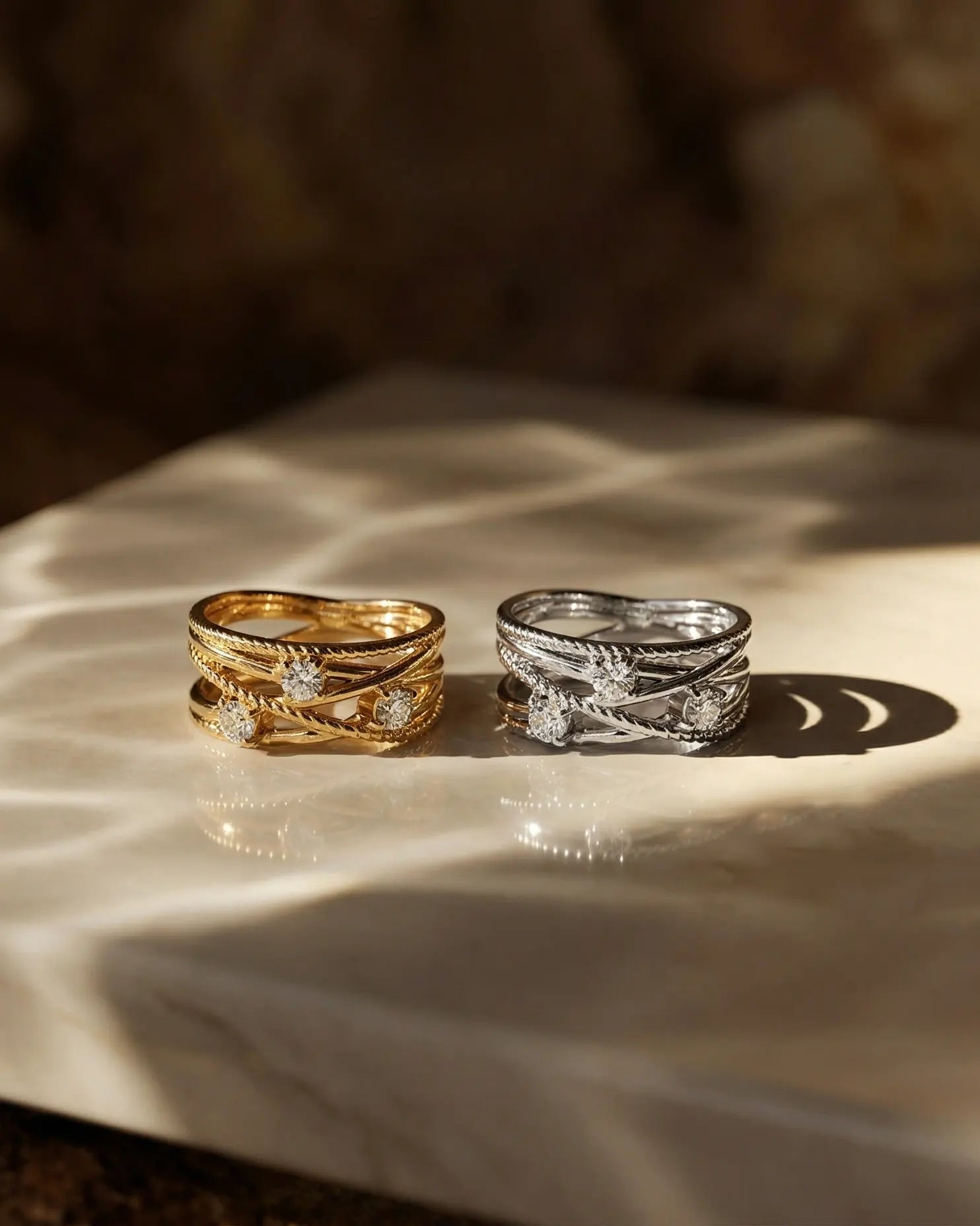 premium-quality-titania-gold-silver-pave-rings, sterling-silver-detail-europe, anniversary-gift-modern-sparkling-jewelry, refined-minimalist-luxe-aesthetic, sustainable-silver-jewelry-brand-europe