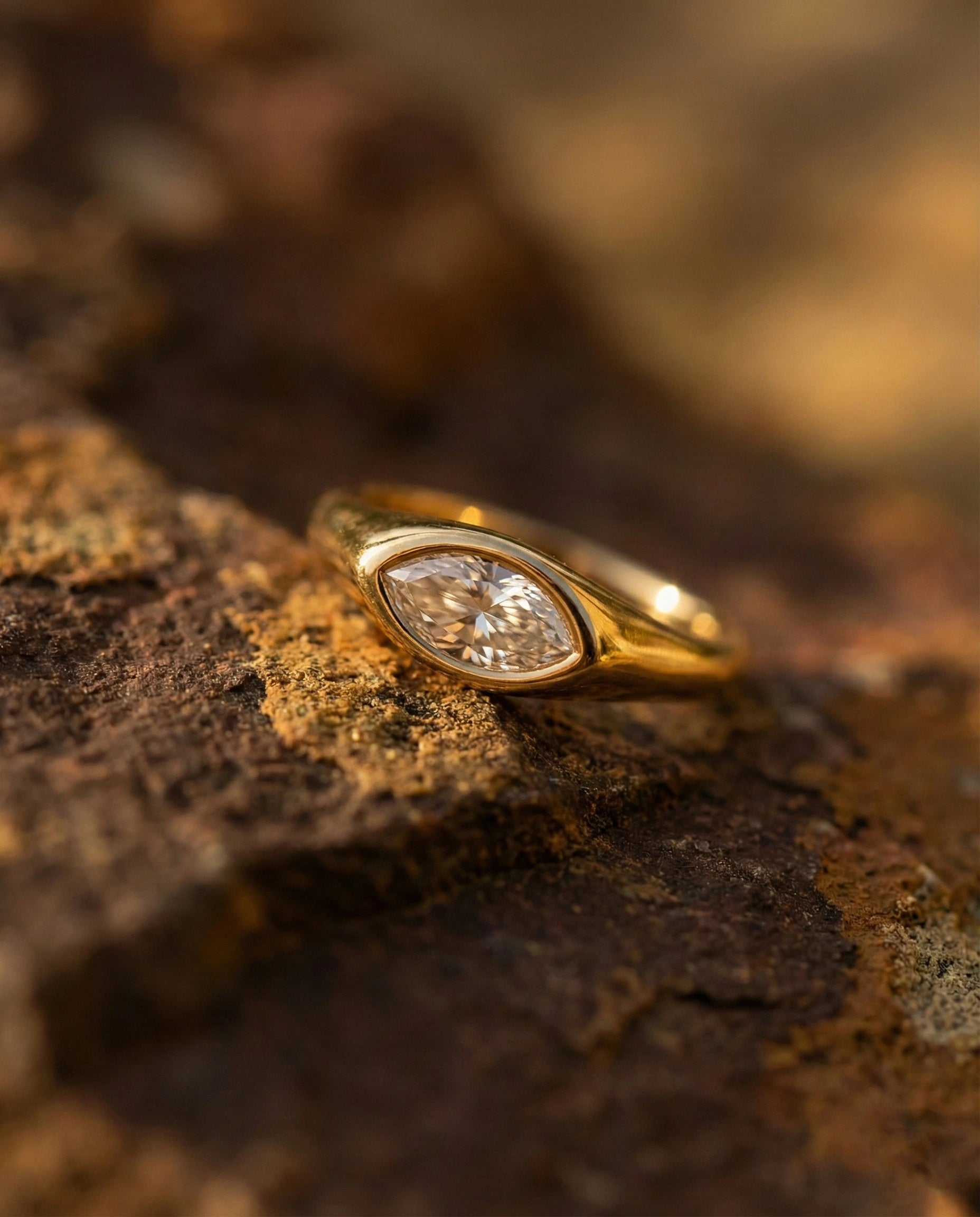 selah-marquise-ring-gold-pvd-stainless-steel-zirconia, bold-modern-statement-jewelry-luxury, high-quality-waterproof-marquise-ring, senya-jewelry-best-seller-selah