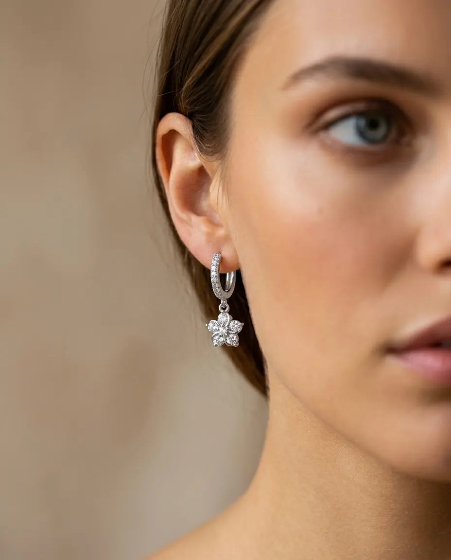 versatile-daily-wear-gold-marie-statement-earrings, effortless-high-end-crystal-drop-style, minimalist-accessories-for-refined-look, classy-925-silver-flower-earrings-lifestyle, senya-jewelry-marie-collection