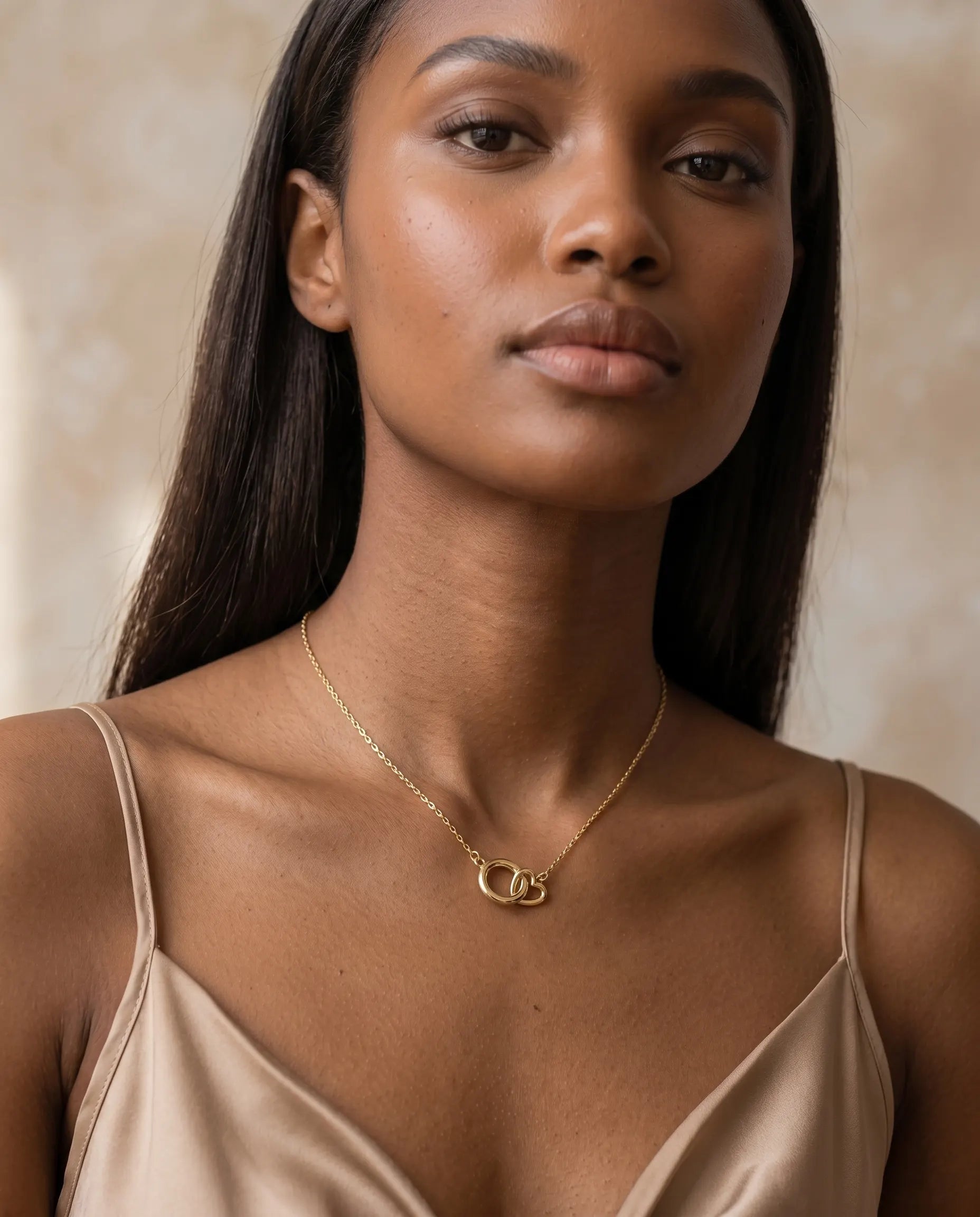 versatile-daily-wear-gold-valentina-circle-necklace, effortless-high-end-link-jewelry-style, minimalist-accessories-for-refined-look, classy-925-silver-double-hoop-necklace-lifestyle, senya-jewelry-valentina-collection