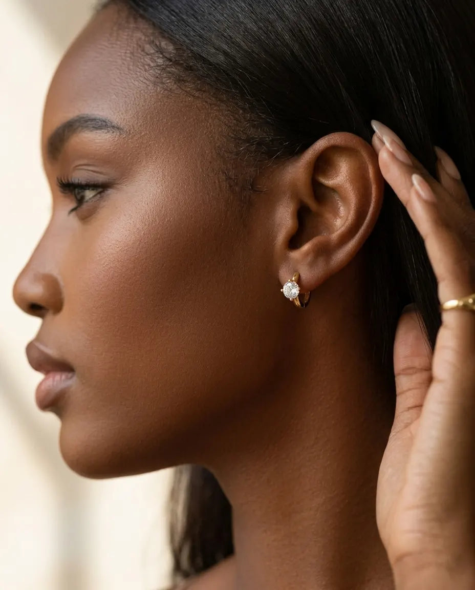 versatile-daily-wear-silver-cara-statement-studs, effortless-high-end-dainty-knot-style, minimalist-accessories-for-refined-look, classy-925-silver-stud-earrings-lifestyle, senya-jewelry-cara-collection