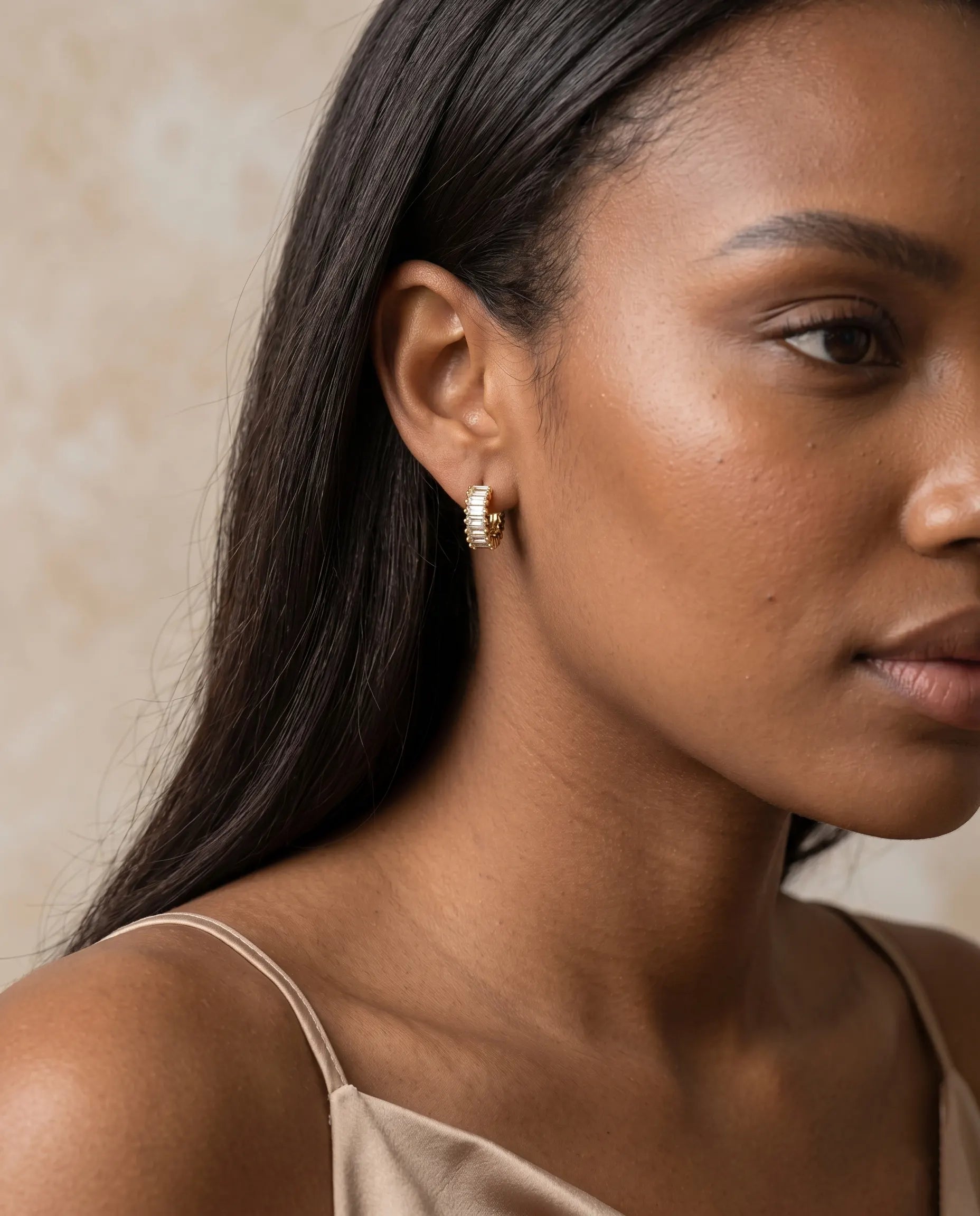 versatile-daily-wear-silver-lydia-statement-earrings, effortless-high-end-crystal-stack-style, minimalist-accessories-for-refined-look, classy-925-silver-baguette-earrings-lifestyle, senya-jewelry-lydia-collection