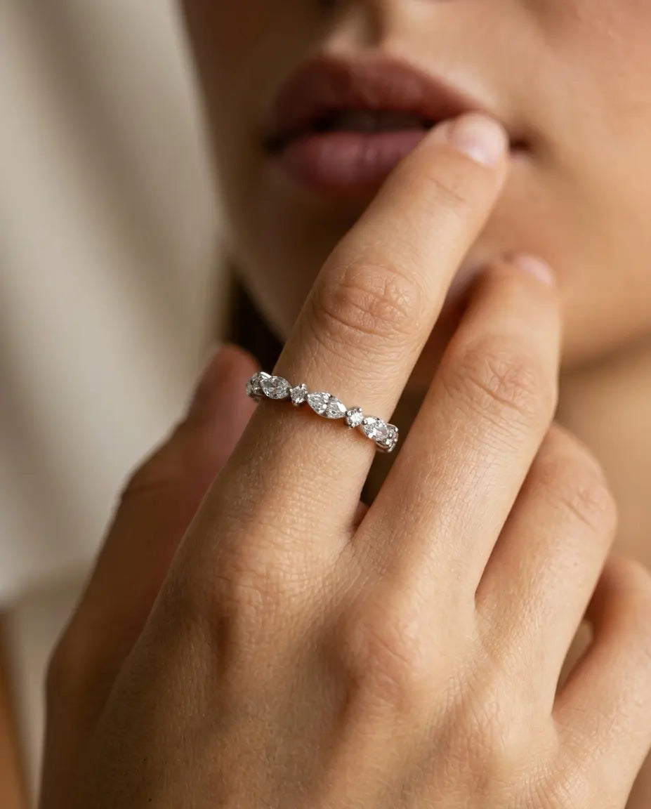 versatile-daily-wear-silver-prism-statement-ring, effortless-high-end-crystal-stack-style, minimalist-accessories-for-refined-look, classy-925-silver-marquise-ring-lifestyle, senya-jewelry-prism-collection