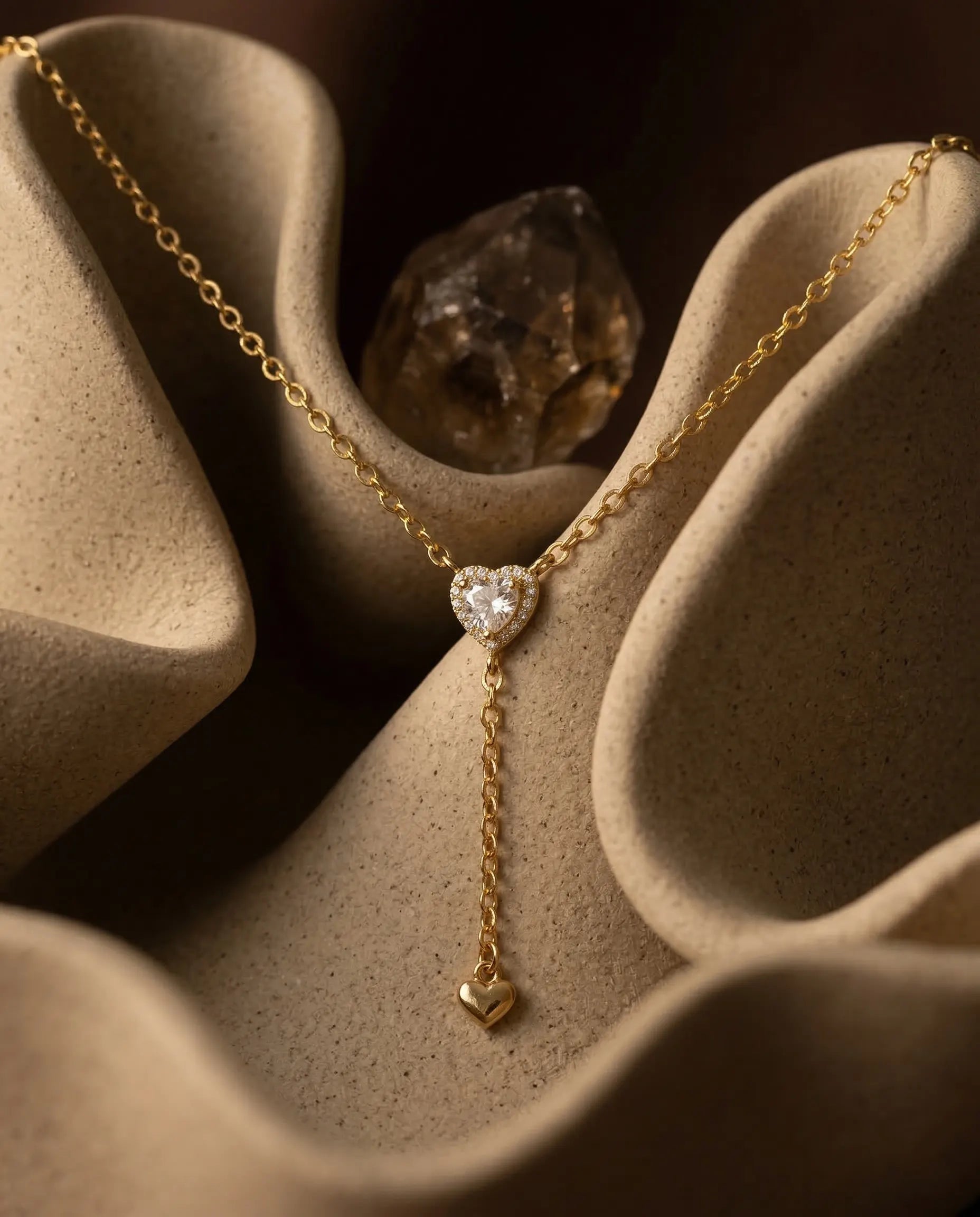 willa-triple-pear-crystal-fan-necklace-925-silver-gold-vermeil, elegant-minimalist-teardrop-jewelry-luxury, high-quality-tarnish-free-botanical-pendant, senya-jewelry-best-seller-willa